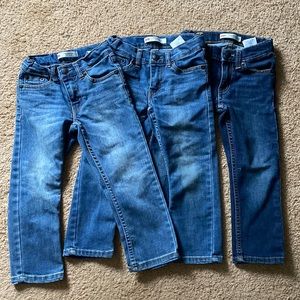 LEVI’S performance 511 slim jeans (3 pairs)